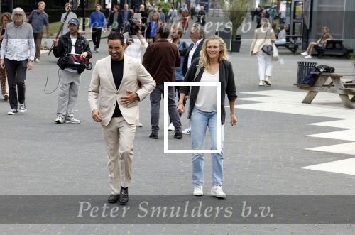 Hilversum 29 augustus 2023
Presentatie nieuwe tv seizoen NPO bij studio 21 op het mediapark.
Khalid Kasem en Sophie Hilbrand