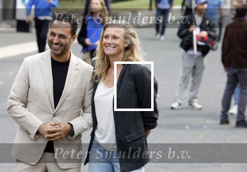 Hilversum 29 augustus 2023
Presentatie nieuwe tv seizoen NPO bij studio 21 op het mediapark.
Khalid Kasem en Sophie Hilbrand