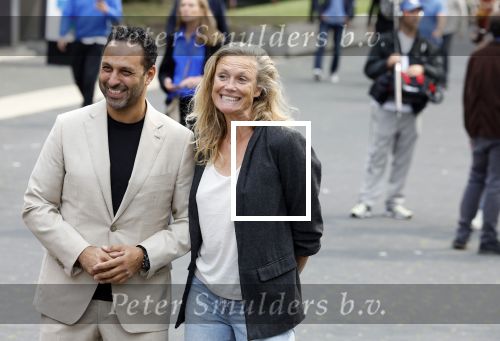 Hilversum 29 augustus 2023
Presentatie nieuwe tv seizoen NPO bij studio 21 op het mediapark.
Khalid Kasem en Sophie Hilbrand