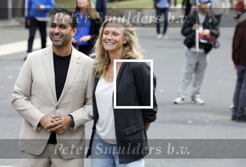 Hilversum 29 augustus 2023
Presentatie nieuwe tv seizoen NPO bij studio 21 op het mediapark.
Khalid Kasem en Sophie Hilbrand