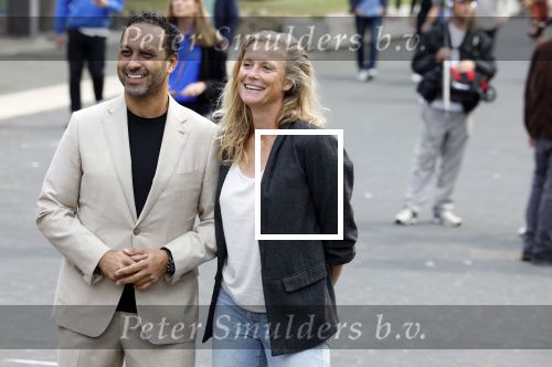 Hilversum 29 augustus 2023
Presentatie nieuwe tv seizoen NPO bij studio 21 op het mediapark.
Khalid Kasem en Sophie Hilbrand