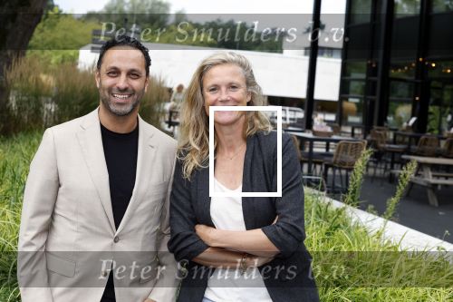 Hilversum 29 augustus 2023
Presentatie nieuwe tv seizoen NPO bij studio 21 op het mediapark.
Khalid Kasem en Sophie Hilbrand