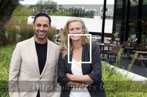 Hilversum 29 augustus 2023
Presentatie nieuwe tv seizoen NPO bij studio 21 op het mediapark.
Khalid Kasem en Sophie Hilbrand