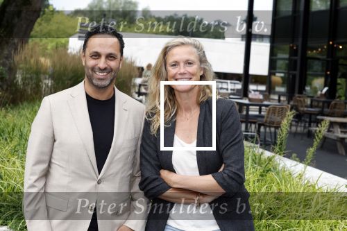Hilversum 29 augustus 2023
Presentatie nieuwe tv seizoen NPO bij studio 21 op het mediapark.
Khalid Kasem en Sophie Hilbrand