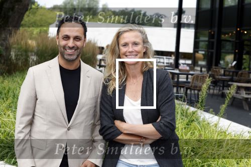 Hilversum 29 augustus 2023
Presentatie nieuwe tv seizoen NPO bij studio 21 op het mediapark.
Khalid Kasem en Sophie Hilbrand