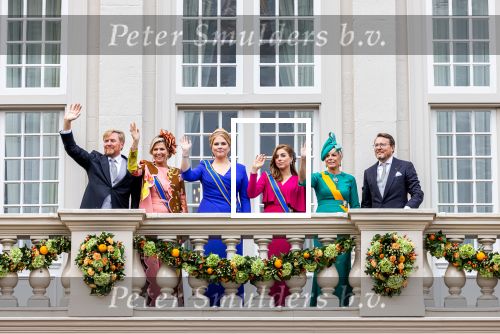 Den Haag 19 september 2023
Prinsjesdag 2023. Aanwezig namens de koninklijke familie , Koning Willem Alexander Koningin Maxima Prinses Amalia Prinses Alexia Prins Constantijn en Prinses laurentien.
