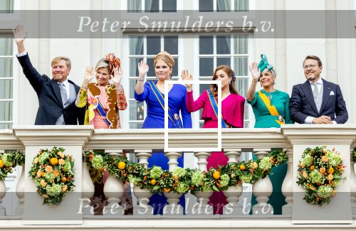 Den Haag 19 september 2023
Prinsjesdag 2023. Aanwezig namens de koninklijke familie , Koning Willem Alexander Koningin Maxima Prinses Amalia Prinses Alexia Prins Constantijn en Prinses laurentien.