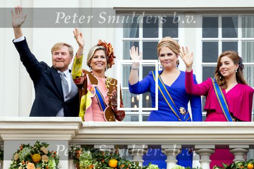 Den Haag 19 september 2023
Prinsjesdag 2023. Aanwezig namens de koninklijke familie , Koning Willem Alexander Koningin Maxima Prinses Amalia Prinses Alexia Prins Constantijn en Prinses laurentien.