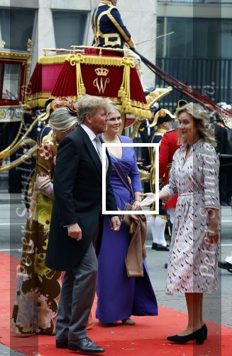 Den Haag 19 september 2023
Prinsjesdag 2023. Aanwezig namens de koninklijke familie , Koning Willem Alexander Koningin Maxima Prinses Amalia Prinses Alexia Prins Constantijn en Prinses laurentien.