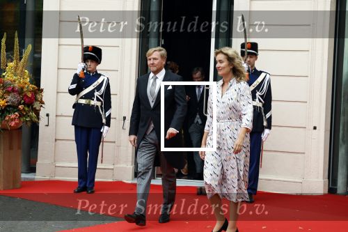 Den Haag 19 september 2023
Prinsjesdag 2023. Aanwezig namens de koninklijke familie , Koning Willem Alexander Koningin Maxima Prinses Amalia Prinses Alexia Prins Constantijn en Prinses laurentien.