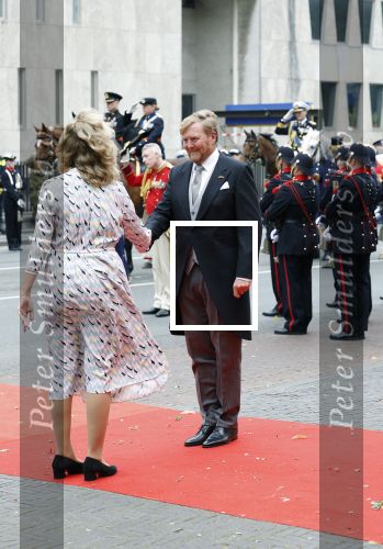 Den Haag 19 september 2023
Prinsjesdag 2023. Aanwezig namens de koninklijke familie , Koning Willem Alexander Koningin Maxima Prinses Amalia Prinses Alexia Prins Constantijn en Prinses laurentien.