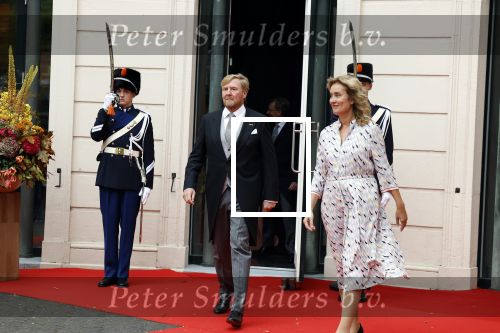 Den Haag 19 september 2023
Prinsjesdag 2023. Aanwezig namens de koninklijke familie , Koning Willem Alexander Koningin Maxima Prinses Amalia Prinses Alexia Prins Constantijn en Prinses laurentien. Vera Bergkamp