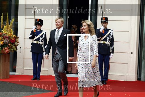 Den Haag 19 september 2023
Prinsjesdag 2023. Aanwezig namens de koninklijke familie , Koning Willem Alexander Koningin Maxima Prinses Amalia Prinses Alexia Prins Constantijn en Prinses laurentien. Vera Bergkamp