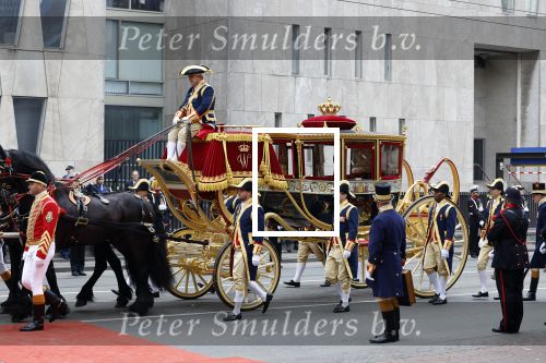 Den Haag 19 september 2023
Prinsjesdag 2023. Aanwezig namens de koninklijke familie , Koning Willem Alexander Koningin Maxima Prinses Amalia Prinses Alexia Prins Constantijn en Prinses laurentien.