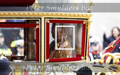 Den Haag 19 september 2023
Prinsjesdag 2023. Aanwezig namens de koninklijke familie , Koning Willem Alexander Koningin Maxima Prinses Amalia Prinses Alexia Prins Constantijn en Prinses laurentien.