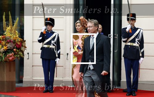 Den Haag 19 september 2023
Prinsjesdag 2023. Aanwezig namens de koninklijke familie , Koning Willem Alexander Koningin Maxima Prinses Amalia Prinses Alexia Prins Constantijn en Prinses laurentien.
