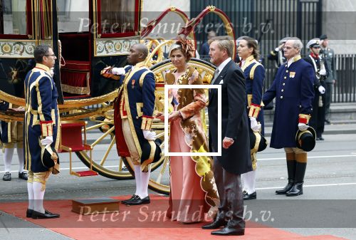 Den Haag 19 september 2023
Prinsjesdag 2023. Aanwezig namens de koninklijke familie , Koning Willem Alexander Koningin Maxima Prinses Amalia Prinses Alexia Prins Constantijn en Prinses laurentien.