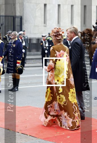 Den Haag 19 september 2023
Prinsjesdag 2023. Aanwezig namens de koninklijke familie , Koning Willem Alexander Koningin Maxima Prinses Amalia Prinses Alexia Prins Constantijn en Prinses laurentien.