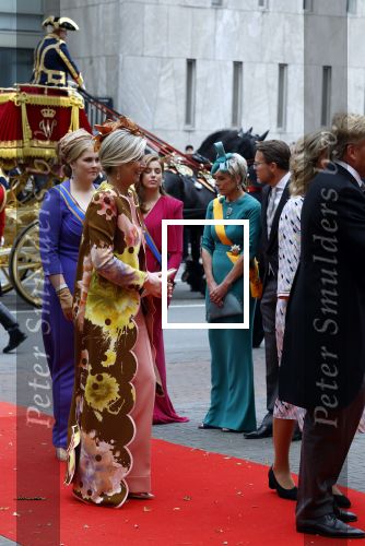 Den Haag 19 september 2023
Prinsjesdag 2023. Aanwezig namens de koninklijke familie , Koning Willem Alexander Koningin Maxima Prinses Amalia Prinses Alexia Prins Constantijn en Prinses laurentien.