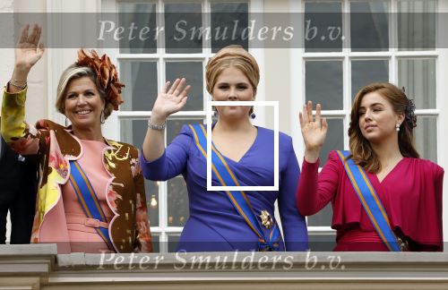 Den Haag 19 september 2023
Prinsjesdag 2023. Aanwezig namens de koninklijke familie , Koning Willem Alexander Koningin Maxima Prinses Amalia Prinses Alexia Prins Constantijn en Prinses laurentien.