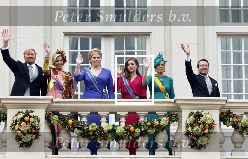 Den Haag 19 september 2023
Prinsjesdag 2023. Aanwezig namens de koninklijke familie , Koning Willem Alexander Koningin Maxima Prinses Amalia Prinses Alexia Prins Constantijn en Prinses laurentien.