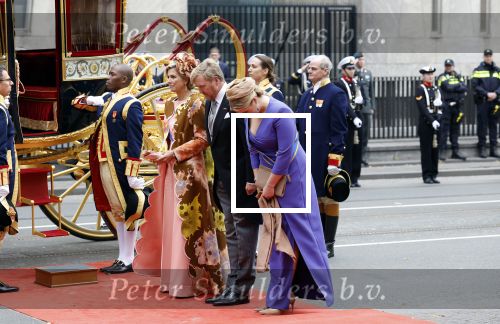 Den Haag 19 september 2023
Prinsjesdag 2023. Aanwezig namens de koninklijke familie , Koning Willem Alexander Koningin Maxima Prinses Amalia Prinses Alexia Prins Constantijn en Prinses laurentien.