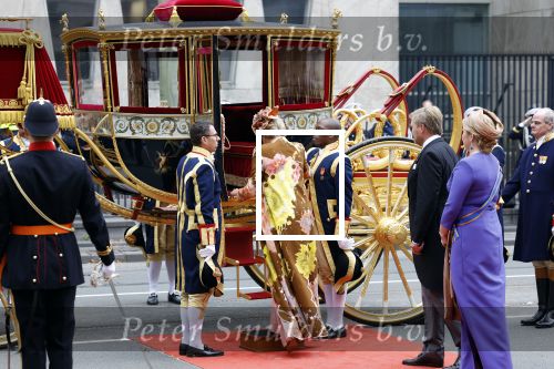 Den Haag 19 september 2023
Prinsjesdag 2023. Aanwezig namens de koninklijke familie , Koning Willem Alexander Koningin Maxima Prinses Amalia Prinses Alexia Prins Constantijn en Prinses laurentien.