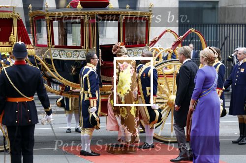 Den Haag 19 september 2023
Prinsjesdag 2023. Aanwezig namens de koninklijke familie , Koning Willem Alexander Koningin Maxima Prinses Amalia Prinses Alexia Prins Constantijn en Prinses laurentien.