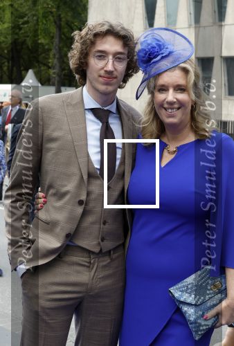 Den Haag 19 september 2023
Prinsjesdag 2023. Liane den Haan met zoon.