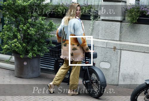 Amsterdam 1 september 2023
Modeshow in Hotel l Europe tijdens Amsterdam fashion week. Lieke v lexmond kwam met haar Fat bike