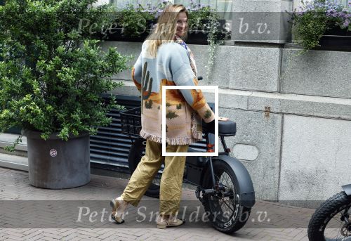 Amsterdam 1 september 2023
Modeshow in Hotel l Europe tijdens Amsterdam fashion week. Lieke v lexmond kwam met haar Fat bike