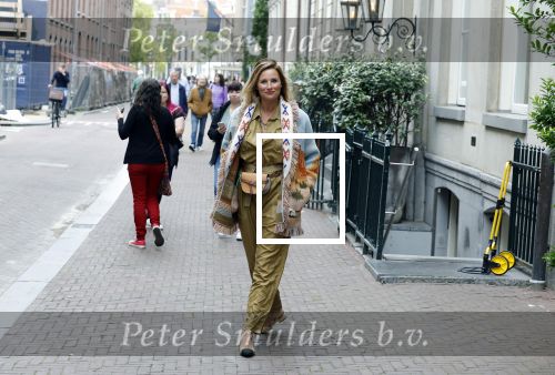 Amsterdam 1 september 2023
Modeshow in Hotel l Europe tijdens Amsterdam fashion week. Lieke v lexmond kwam met haar Fat bike