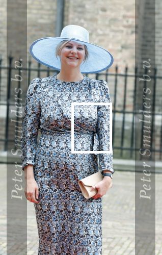 Den Haag 19 september 2023
Prinsjesdag 2023 . Aankomst van de ministers met partners en Staatsecretarissen met partners op het binnenhof. Liesje Schreinemacher zwanger kwam met haar man