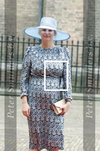Den Haag 19 september 2023
Prinsjesdag 2023 . Aankomst van de ministers met partners en Staatsecretarissen met partners op het binnenhof. Liesje Schreinemacher zwanger kwam met haar man