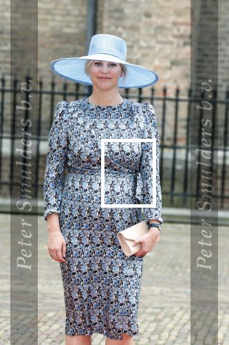 Den Haag 19 september 2023
Prinsjesdag 2023 . Aankomst van de ministers met partners en Staatsecretarissen met partners op het binnenhof. Liesje Schreinemacher zwanger kwam met haar man
