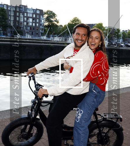 Amsterdam 31 augustus 2023
Lizzy v d Ligt en Yuki op een fatbike.