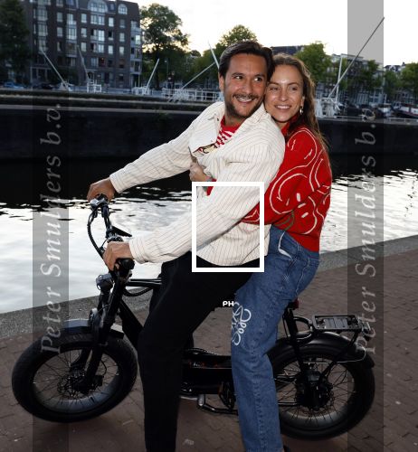 Amsterdam 31 augustus 2023
Lizzy v d Ligt en Yuki op een fatbike.