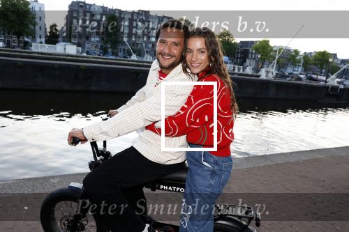 Amsterdam 31 augustus 2023
Lizzy v d Ligt en Yuki op een fatbike.