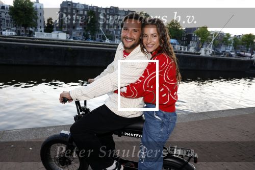 Amsterdam 31 augustus 2023
Lizzy v d Ligt en Yuki op een fatbike.