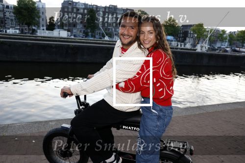 Amsterdam 31 augustus 2023
Lizzy v d Ligt en Yuki op een fatbike.