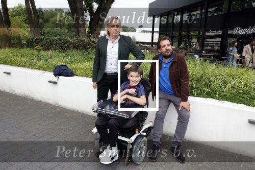 Hilversum 29 augustus 2023
Presentatie nieuwe tv seizoen NPO bij studio 21 op het mediapark.Marcel v Roosmalen en Gijs Groenteman