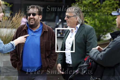 Hilversum 29 augustus 2023
Presentatie nieuwe tv seizoen NPO bij studio 21 op het mediapark.Marcel v Roosmalen en Gijs Groenteman