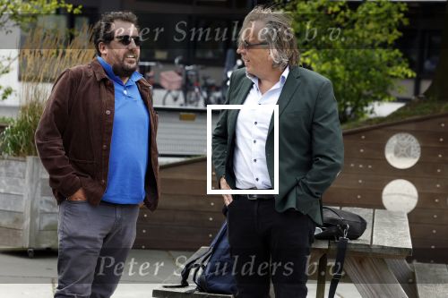 Hilversum 29 augustus 2023
Presentatie nieuwe tv seizoen NPO bij studio 21 op het mediapark.Marcel v Roosmalen en Gijs Groenteman