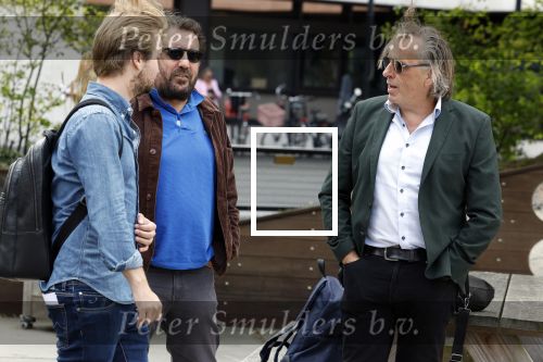 Hilversum 29 augustus 2023
Presentatie nieuwe tv seizoen NPO bij studio 21 op het mediapark.Marcel v Roosmalen en Gijs Groenteman