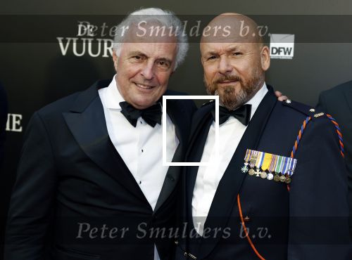 Amsterdam 11 september 2023
Premiere de Vuurlinie in Thuschinski Amsterdam . Marco Kroon kwam met Huub Stapel