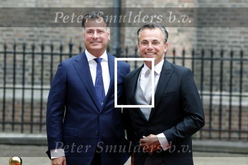 Den Haag 19 september 2023
Prinsjesdag 2023 . Aankomst van de ministers met partners en Staatsecretarissen met partners op het binnenhof. MArk Harbers  met partner