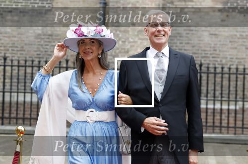 Den Haag 19 september 2023
Prinsjesdag 2023 . Aankomst van de ministers met partners en Staatsecretarissen met partners op het binnenhof. Marnix van Rij met ....