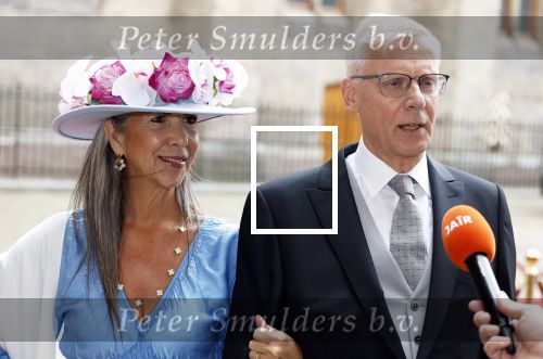 Den Haag 19 september 2023
Prinsjesdag 2023 . Aankomst van de ministers met partners en Staatsecretarissen met partners op het binnenhof. Marnix van Rij met ....