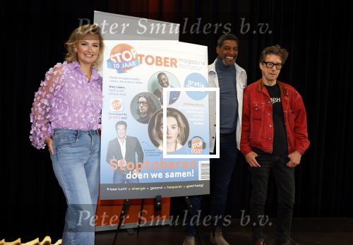 Amsterdam  1 september 2023
Aftrap van Stoptober bij VondelCS in het vondelpark.
Dit Jaar zijn Maxime Meiland Sergio Vyent en Herman Brusselmans de deelnemers .