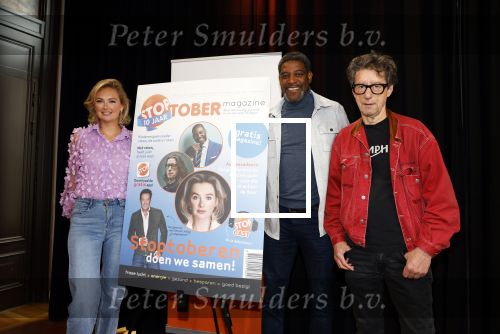 Amsterdam  1 september 2023
Aftrap van Stoptober bij VondelCS in het vondelpark.
Dit Jaar zijn Maxime Meiland Sergio Vyent en Herman Brusselmans de deelnemers .